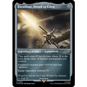 Excalibur, Sword of Eden (Foil-Etched)