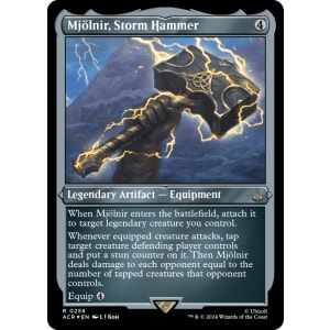 Mjolnir, Storm Hammer (Foil-Etched)