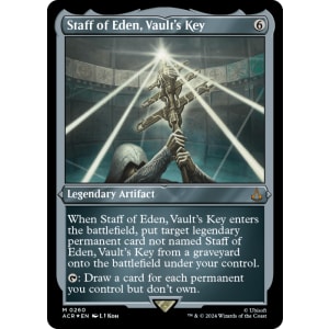 Staff of Eden, Vault's Key (Foil-Etched)