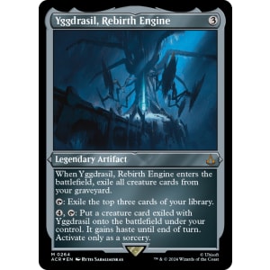 Yggdrasil, Rebirth Engine (Foil-Etched)