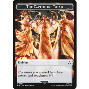 Emblem - The Capitoline Triad