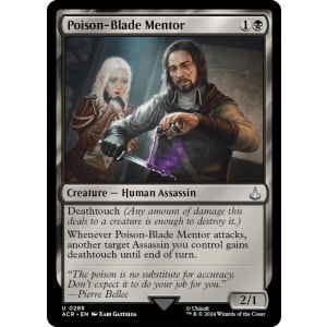 Poison-Blade Mentor