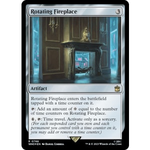 Rotating Fireplace (Surge Foil)