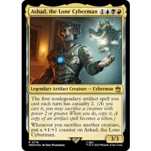 Ashad, the Lone Cyberman (Surge Foil)