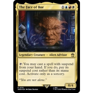 The Face of Boe (Surge Foil)