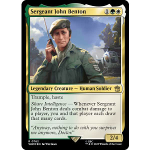 Sergeant John Benton (Surge Foil)