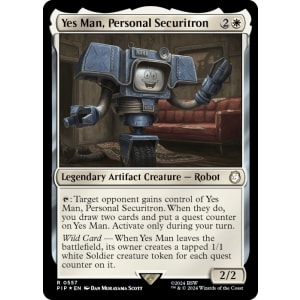 Yes Man, Personal Securitron (Surge Foil)