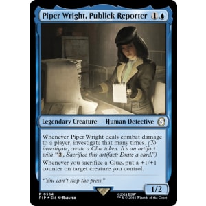 Piper Wright, Publick Reporter (Surge Foil)