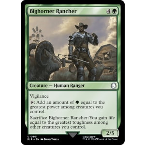 Bighorner Rancher (Surge Foil)