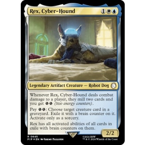 Rex, Cyber-Hound (Surge Foil)