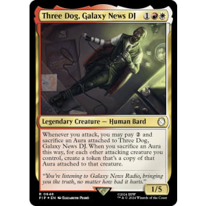Three Dog, Galaxy News DJ (Surge Foil)