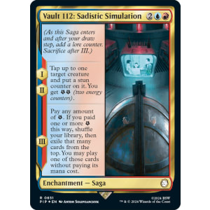 Vault 112: Sadistic Simulation (Surge Foil)