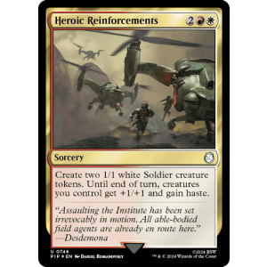 Heroic Reinforcements (Surge Foil)