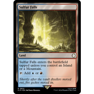 Sulfur Falls (Surge Foil)