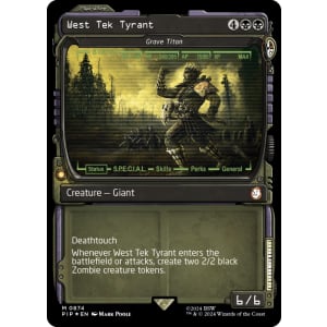 West Tek Tyrant (Grave Titan) [Surge Foil]