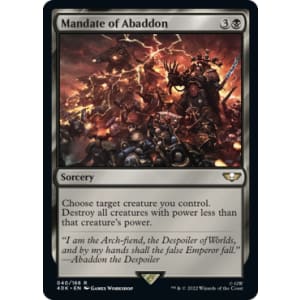 Mandate of Abaddon (Surge-Foil)