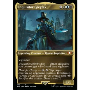 Inquisitor Greyfax (Surge-Foil)(Display)