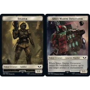 Soldier // Space Marine Devastator (Token)