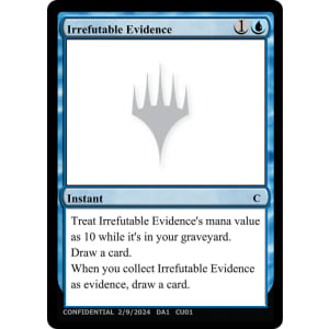 Irrefutable Evidence