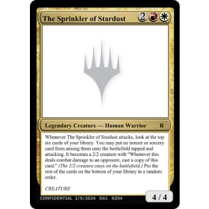 The Sprinkler of Stardust