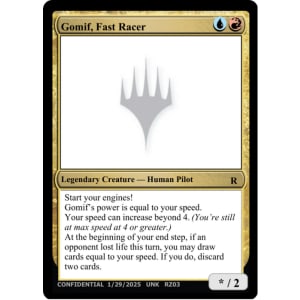 Gomif, Fast Racer