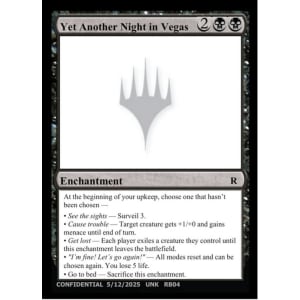 Yet Another Night in Vegas