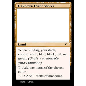 Unknown Event Shores