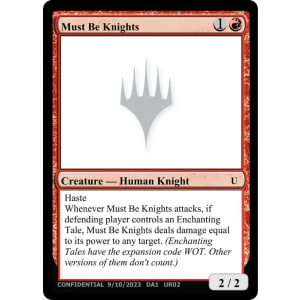 Must Be Knights
