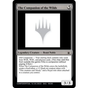 The Companion of the Wilds