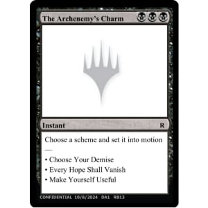The Archenemy's Charm
