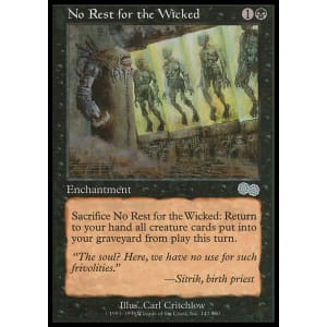 No Rest For The Wicked