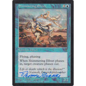 Shimmering Efreet Signed by Thomas Gianni