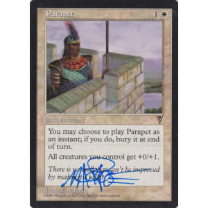 Parapet Signed by Mark Poole