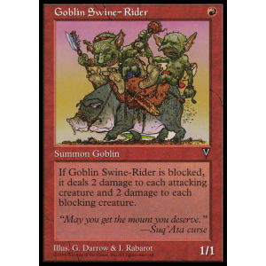 Goblin Swine-Rider