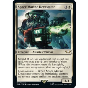 Space Marine Devastator (Surge-Foil)