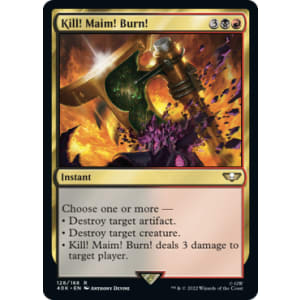 Kill! Maim! Burn! (Surge-Foil)