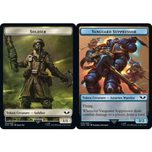 Soldier // Vanguard Supressor (Token) (Surge-Foil)
