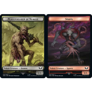 Plaguebearer of Nurgle // Spawn (Token) (Surge-Foil)