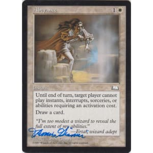 Abeyance Signed by Thomas Gianni