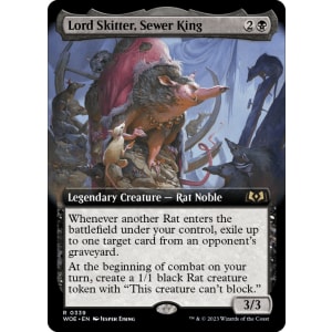 Lord Skitter, Sewer King