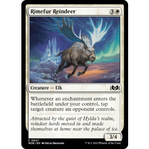 Rimefur Reindeer