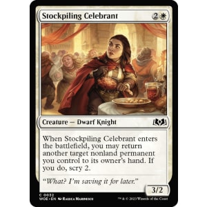 Stockpiling Celebrant