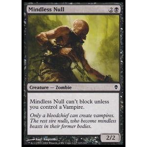 Mindless Null