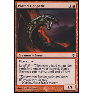 Plated Geopede