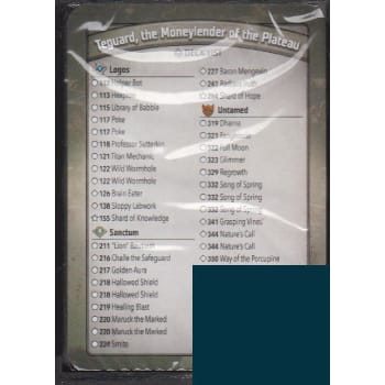 Teguard, the Moneylender of the Plateau