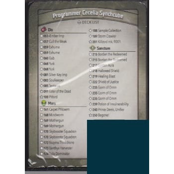 Programmer Cecelia Synchcube