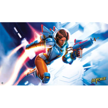 KeyForge: Tactical Officer Moon Playmat