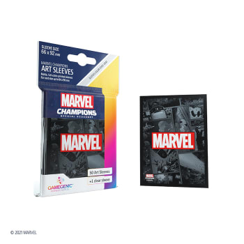 Marvel Champions Sleeves: Marvel Black (50)
