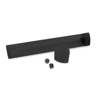 Playmat Tube with Dice/Cap - Smoke