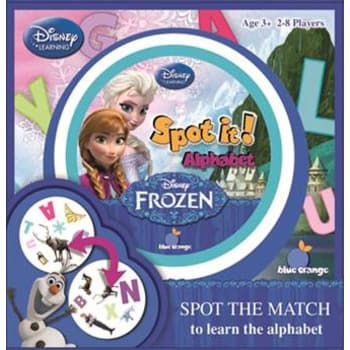 Spot It! Disney Frozen - Alphabet